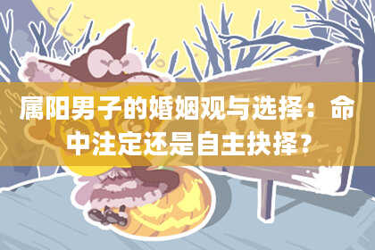 属阳男子的婚姻观与选择：命中注定还是自主抉择？